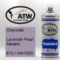 Preview: Chevrolet, Lavender Pearl Metallic, 67U / WA192D: 400ml Sprühdose, von ATW Autoteile West.